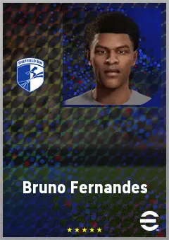 Bruno Fernandes eFootball 2026 player card, 60 OVR AMF