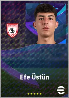 Efe Üstün eFootball 2026 player card, 61 OVR GK