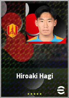 Hagi Hiroaki eFootball 2026 player card, 62 OVR GK