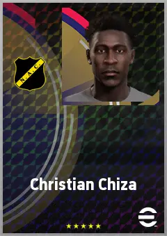 Christian Chiza eFootball 2026 player card, 63 OVR LB