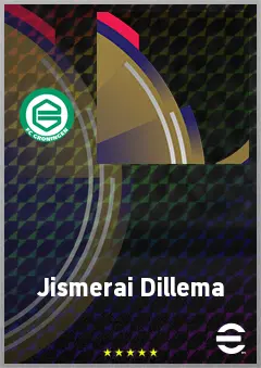 Jismerai Dillema eFootball 2026 player card, 63 OVR AMF