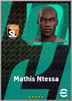 Mathis Ntessa eFootball 2026 player card, 61 OVR GK