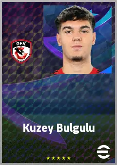 Kuzey Bulgulu eFootball 2026 player card, 59 OVR AMF