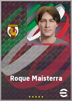 Roque Maisterra eFootball 2026 player card, 64 OVR CMF