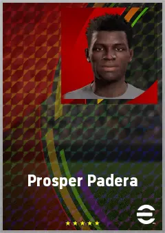 Prosper Padera eFootball 2026 player card, 60 OVR DMF