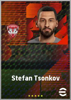 Stefan Tsonkov eFootball 2026 player card, 66 OVR CB