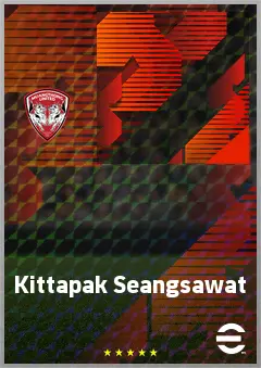 Kittapak Seangsawat eFootball 2026 player card, 60 OVR CMF