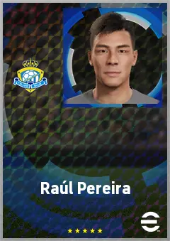 Raúl Pereira eFootball 2026 player card, 64 OVR LB