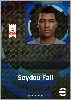 Seydou Fall eFootball 2026 player card, 64 OVR CB