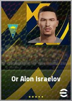 Or Alon Israelov eFootball 2026 player card, 66 OVR CB
