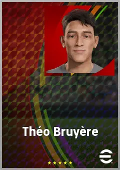 Théo Bruyère eFootball 2026 player card, 63 OVR GK