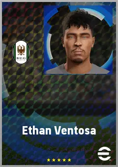 Ethan Ventosa eFootball 2026 player card, 61 OVR AMF