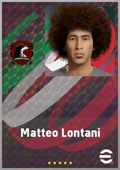 Matteo Lontani eFootball 2026 player card, 65 OVR CMF