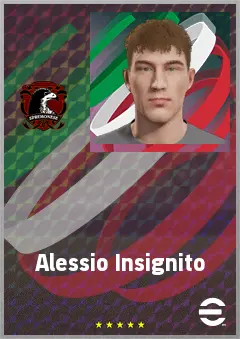 Alessio Insignito eFootball 2026 player card, 65 OVR RB