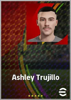 Ashley Trujillo eFootball 2026 player card, 60 OVR LMF