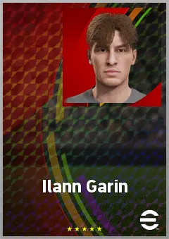 Ilann Garin eFootball 2026 player card, 61 OVR DMF