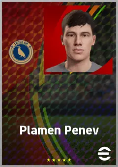 Plamen Penev eFootball 2026 player card, 63 OVR GK