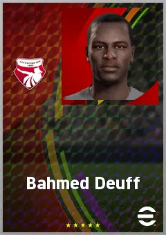 Bahmed Deuff eFootball 2026 player card, 64 OVR DMF