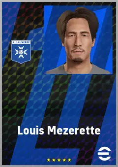 Louis Mezerette eFootball 2026 player card, 62 OVR GK