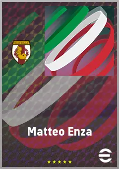 Matteo Enza eFootball 2026 player card, 63 OVR GK