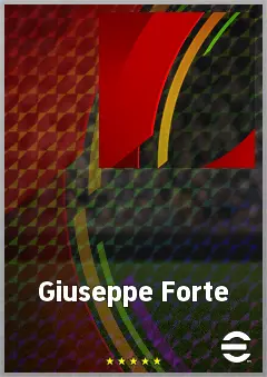 Giuseppe Forte eFootball 2026 player card, 64 OVR SS