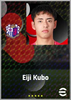 Kubo Eiji eFootball 2026 player card, 59 OVR DMF