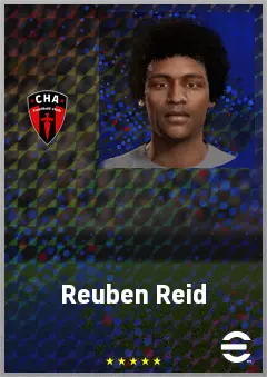 Reuben Reid eFootball 2026 player card, 61 OVR SS