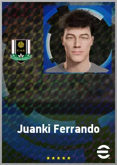 Juanki Ferrando eFootball 2026 player card, 61 OVR GK