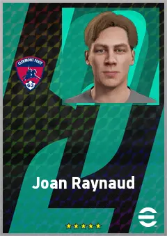 Joan Raynaud eFootball 2026 player card, 61 OVR GK