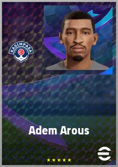 Adem Arous eFootball 2026 player card, 69 OVR CB