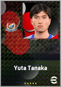 Tanaka Yuta eFootball 2026 player card, 60 OVR CMF