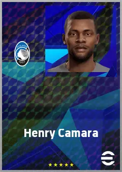 Henry Camara eFootball 2026 player card, 67 OVR CF