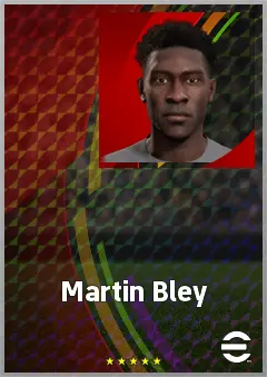 Martin Bley eFootball 2026 player card, 61 OVR AMF