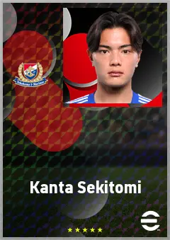 Sekitomi Kanta eFootball 2026 player card, 60 OVR LB