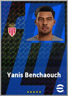 Yanis Benchaouch eFootball 2026 player card, 64 OVR GK