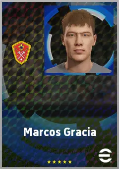 Marcos Arriola eFootball 2026 player card, 61 OVR AMF
