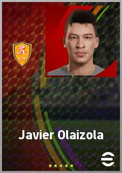 Javier Olaizola eFootball 2026 player card, 62 OVR CB