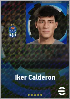 Iker Calderon eFootball 2026 player card, 64 OVR CB