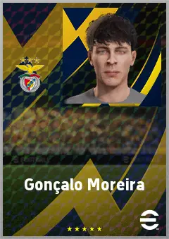 Gonçalo Moreira eFootball 2026 player card, 67 OVR AMF