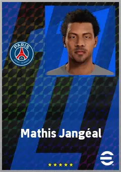 Mathis Jangéal eFootball 2026 player card, 65 OVR SS