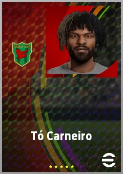 Tó Carneiro eFootball 2026 player card, 69 OVR LB