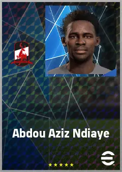Abdou Aziz Ndiaye eFootball 2026 player card, 63 OVR RB