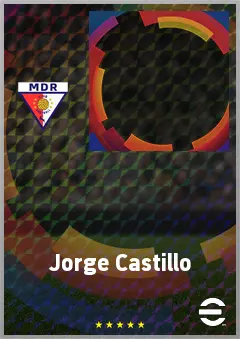 Jorge Castillo eFootball 2026 player card, 63 OVR CMF