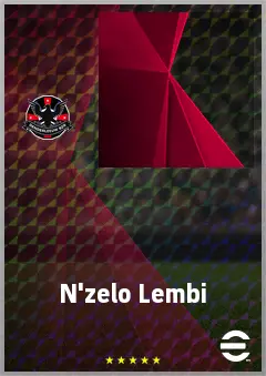 N'zelo Lembi eFootball 2026 player card, 61 OVR CB