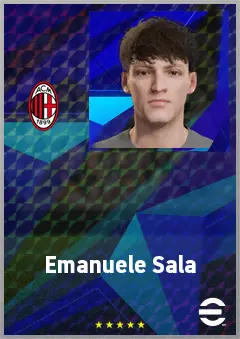 Emanuele Sala eFootball 2026 player card, 64 OVR DMF