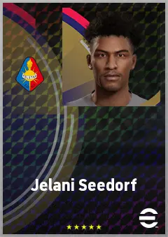 Jelani Seedorf eFootball 2026 player card, 64 OVR CF