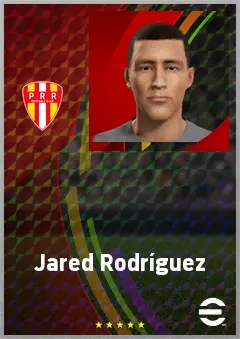 Jared Rodríguez eFootball 2026 player card, 61 OVR CB