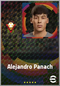 Alejandro Panach eFootball 2026 player card, 63 OVR CB