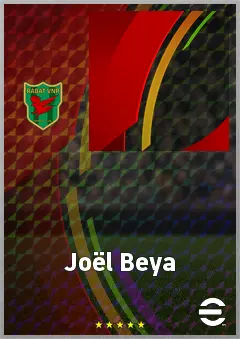 Joël Beya eFootball 2026 player card, 66 OVR CF
