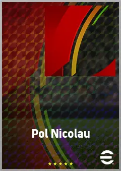Pol Nicolau eFootball 2026 player card, 59 OVR CB